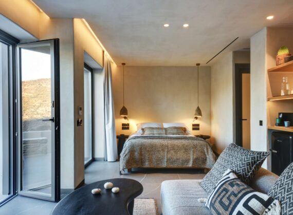 Junior Σουίτα με θέα θάλασσα & ιδιωτική πισίνα